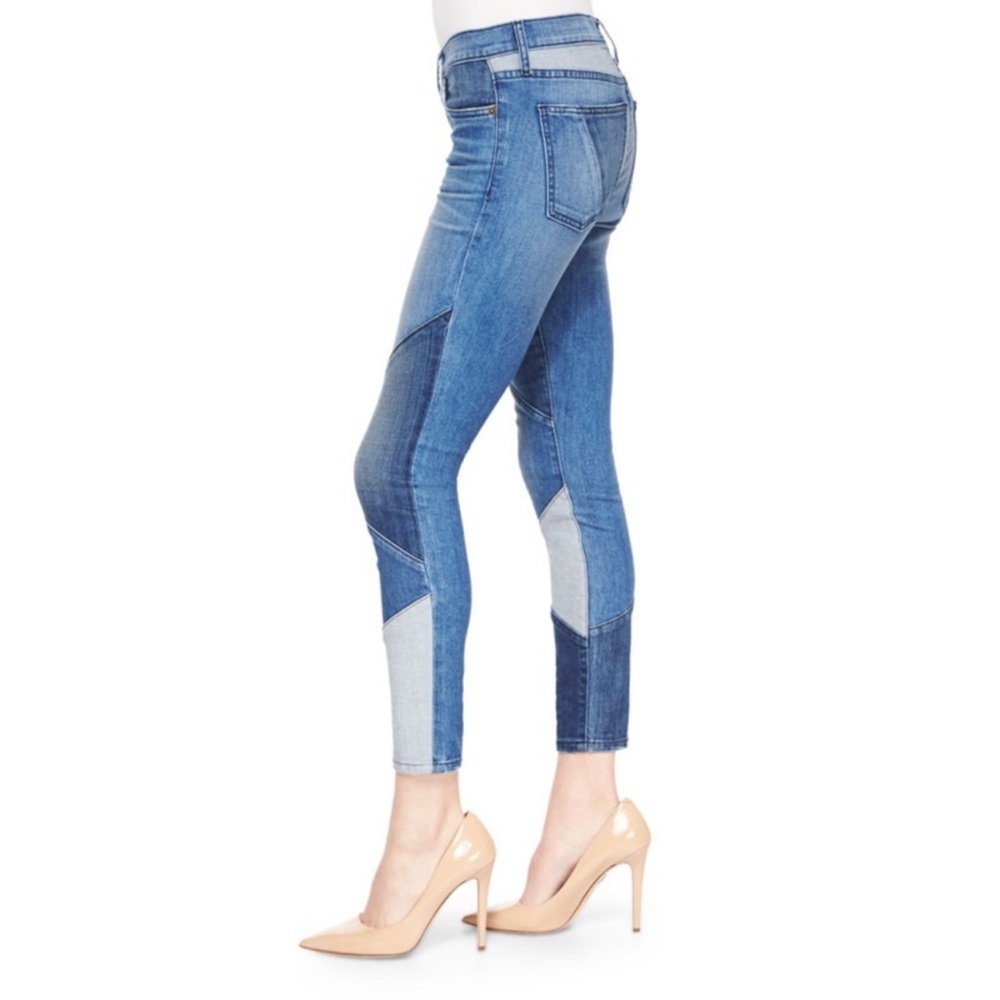 Current/Elliott Women's Patchwork Slim Boyfriend … - image 2